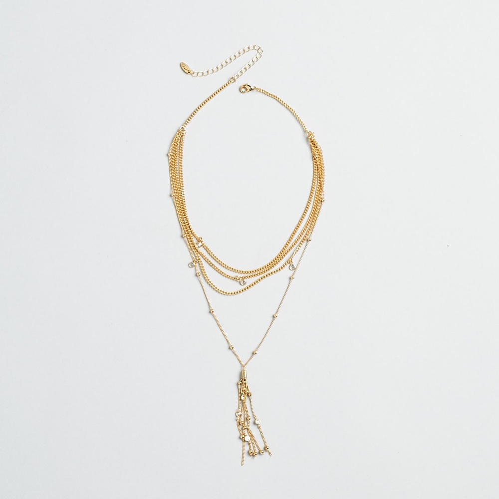 Ettika Chloe Tassel Necklace